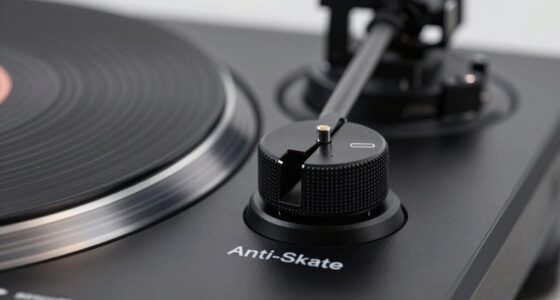 importance of anti skate dial