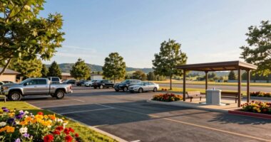 locate less crowded rest areas