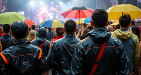 luxury festival rainwear recommendations