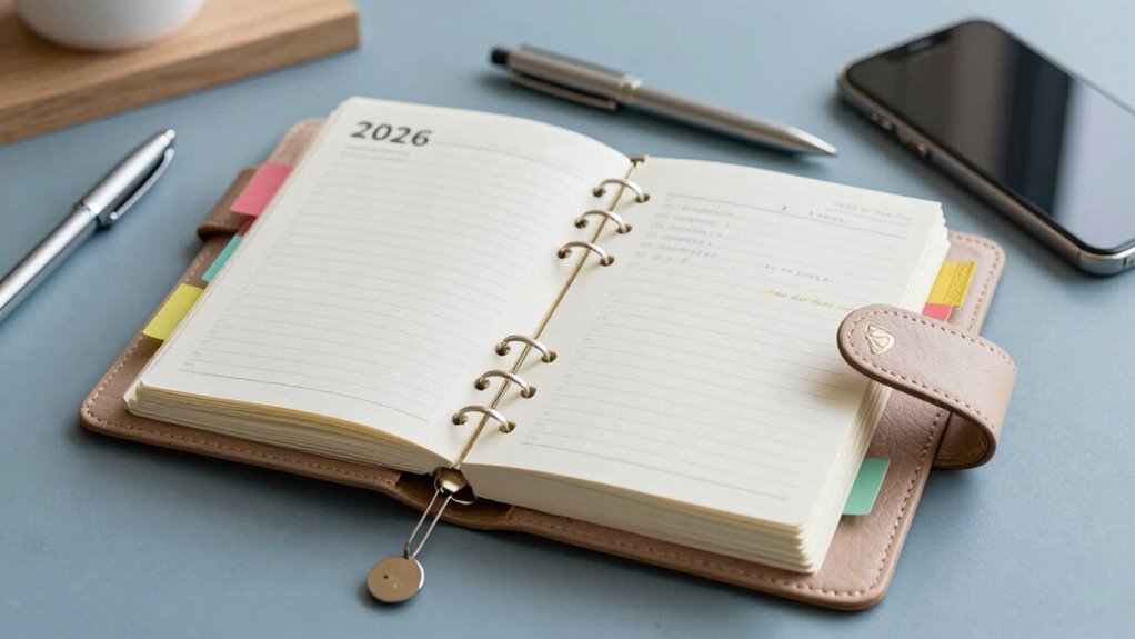 matching planner size and durability