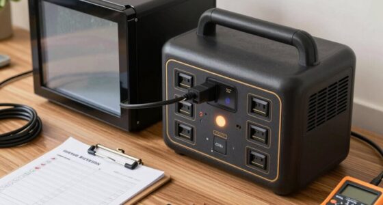 mini fridge power setup