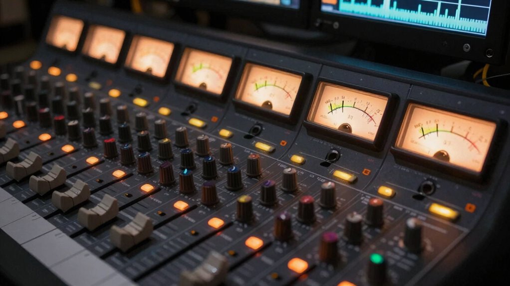 monitor levels for clarity