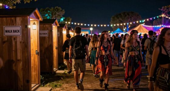 night festival bathroom safety