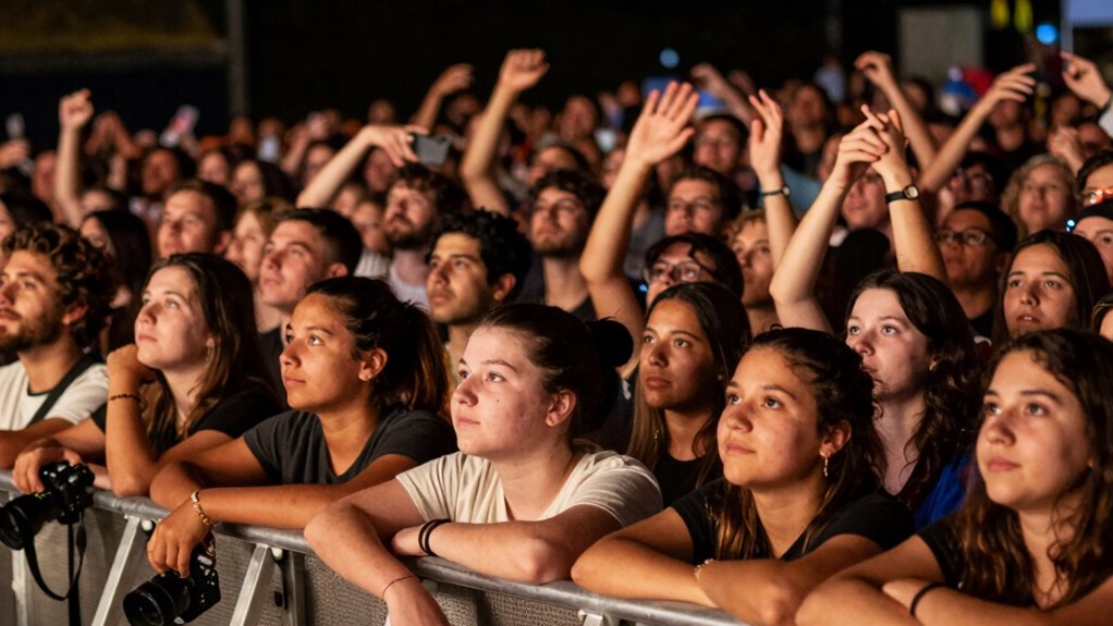 optimal live music viewing