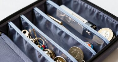 organized small item storage