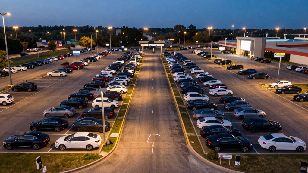 plan parking exit early