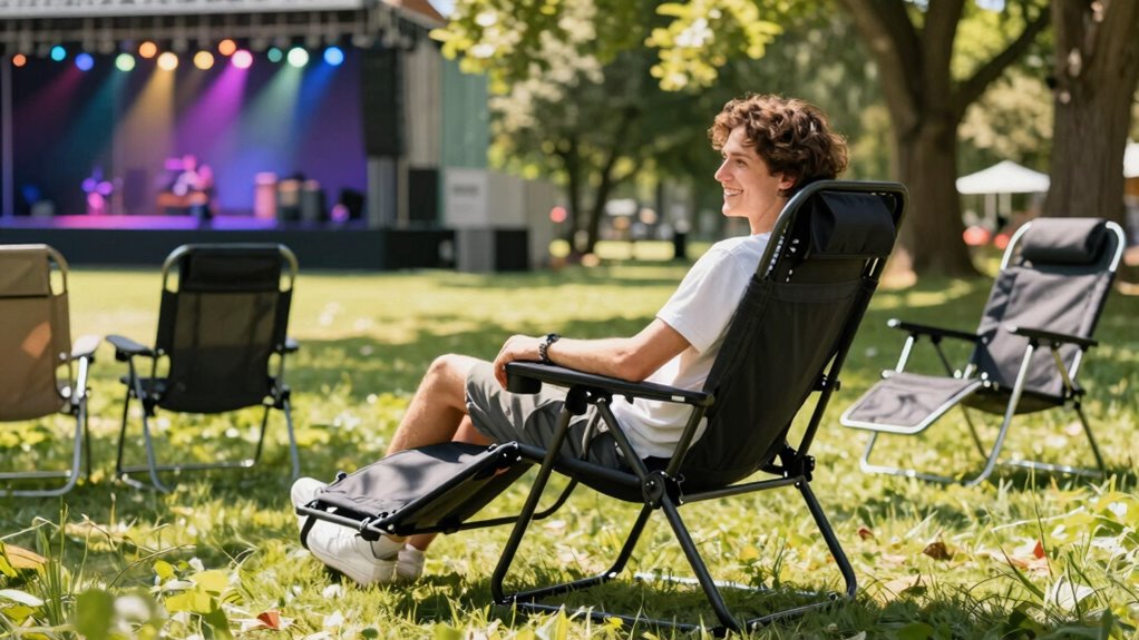 portable durable reclining comfort