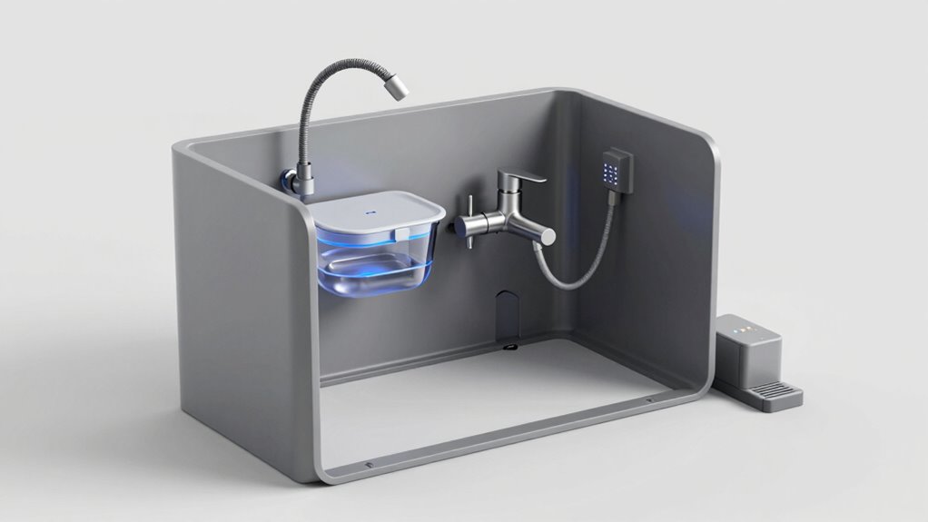 portable hygienic water station