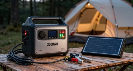 portable power station setup