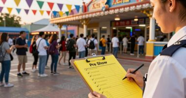 pre show checklist neglect