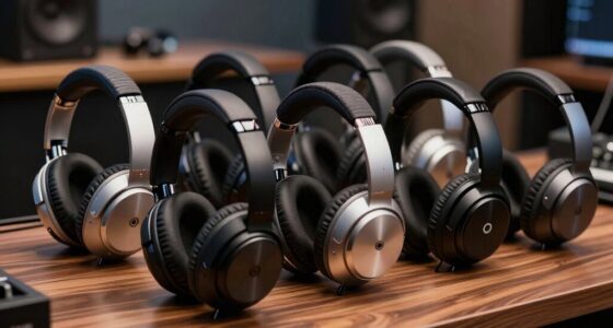 premium headphones with expansive sound