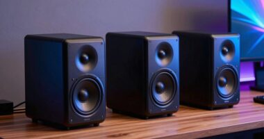 premium nearfield desktop speakers