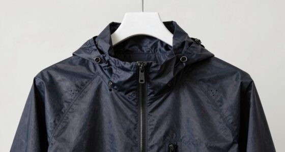 premium rain jacket features