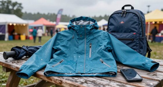 premium rainwear concert preparation