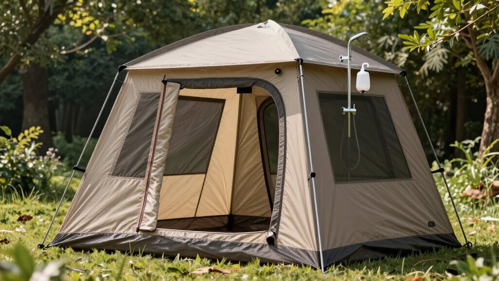 privacy durability portability ventilation