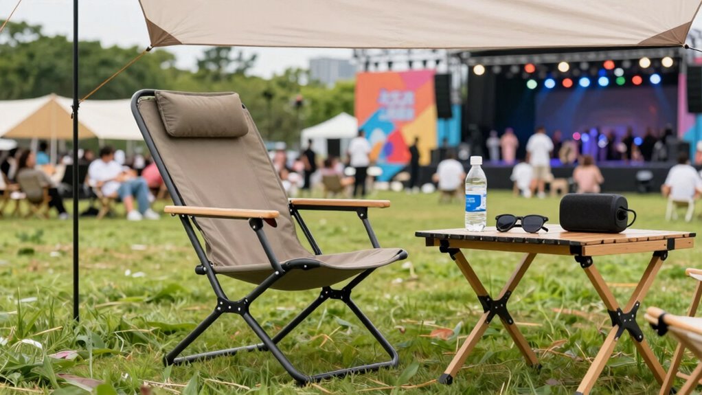proper outdoor chair setup