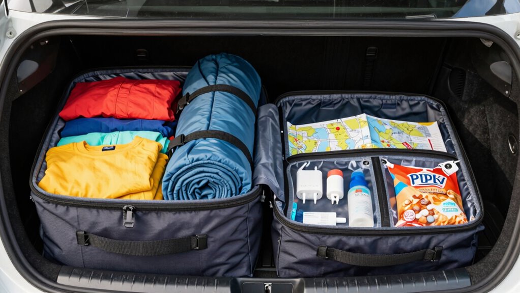 proper packing and organization