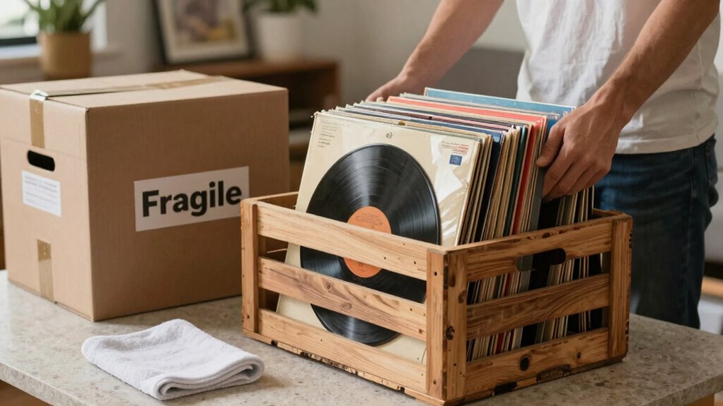 proper packing protects records