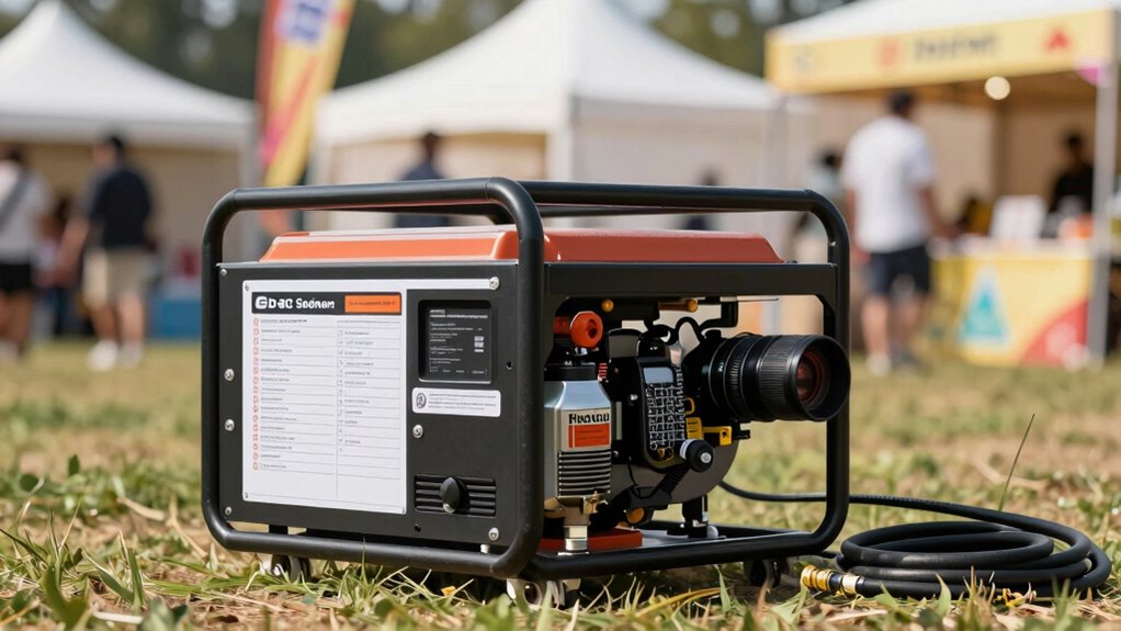 proper propane generator setup