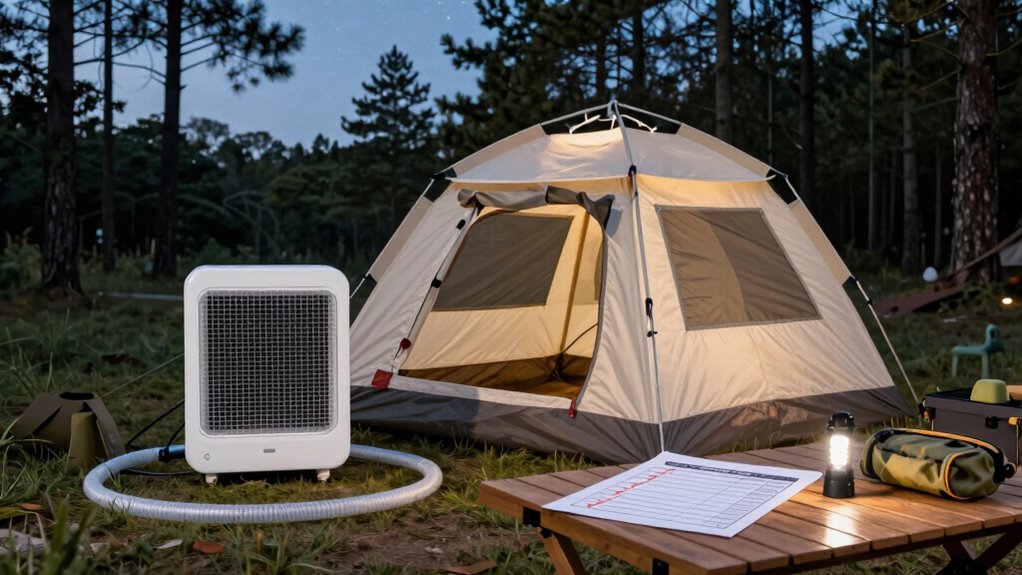 proper setup ensures cool comfort