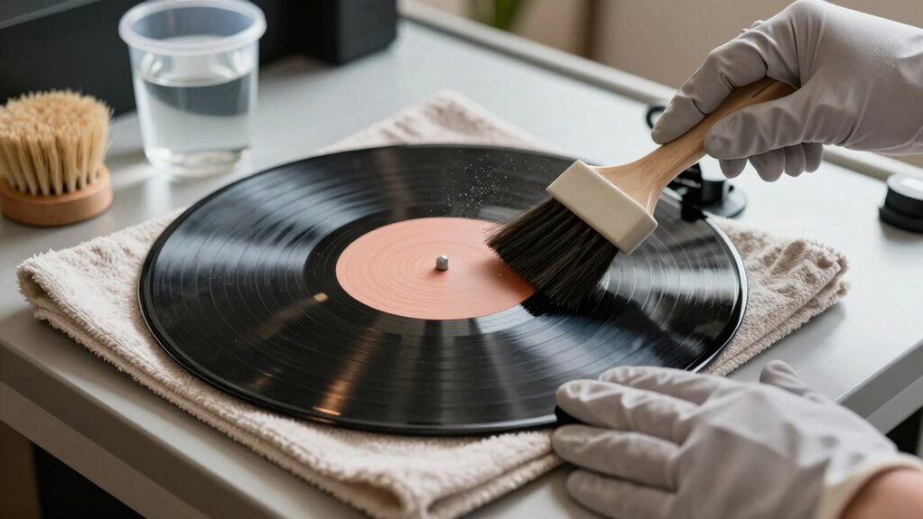 proper vinyl record cleaning
