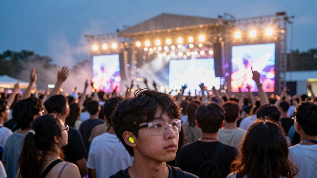 protect ears at loud concerts