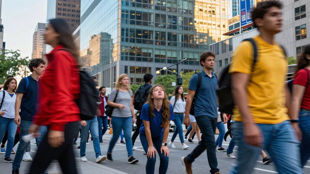 quick breathing to calm