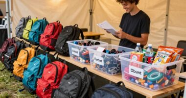 quick festival packing checklist