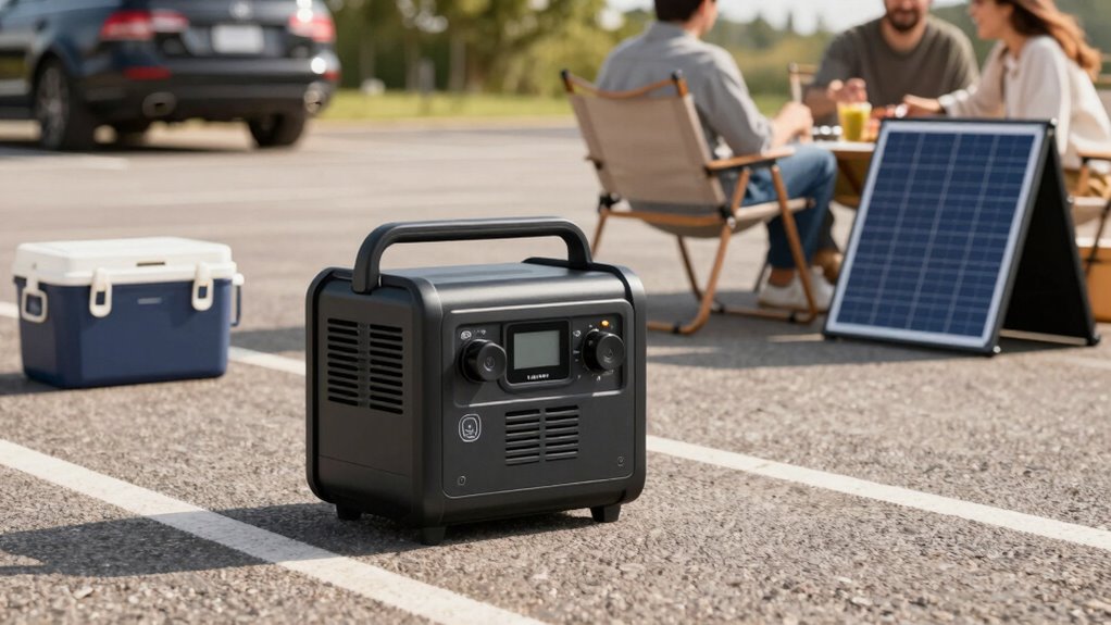 quiet portable tailgating generator