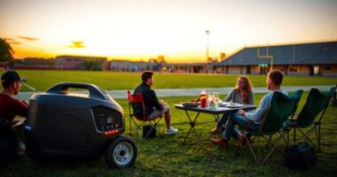 quiet tailgating power options