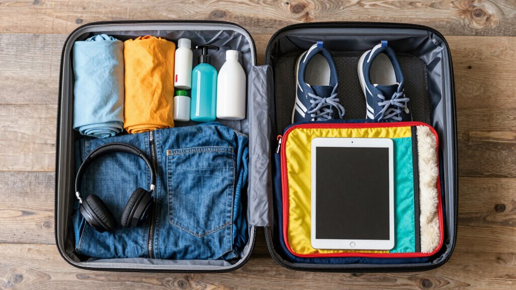 relaxing travel essentials kit