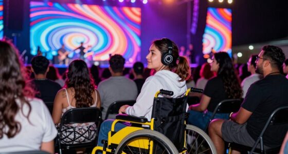 requesting concert accommodations smoothly