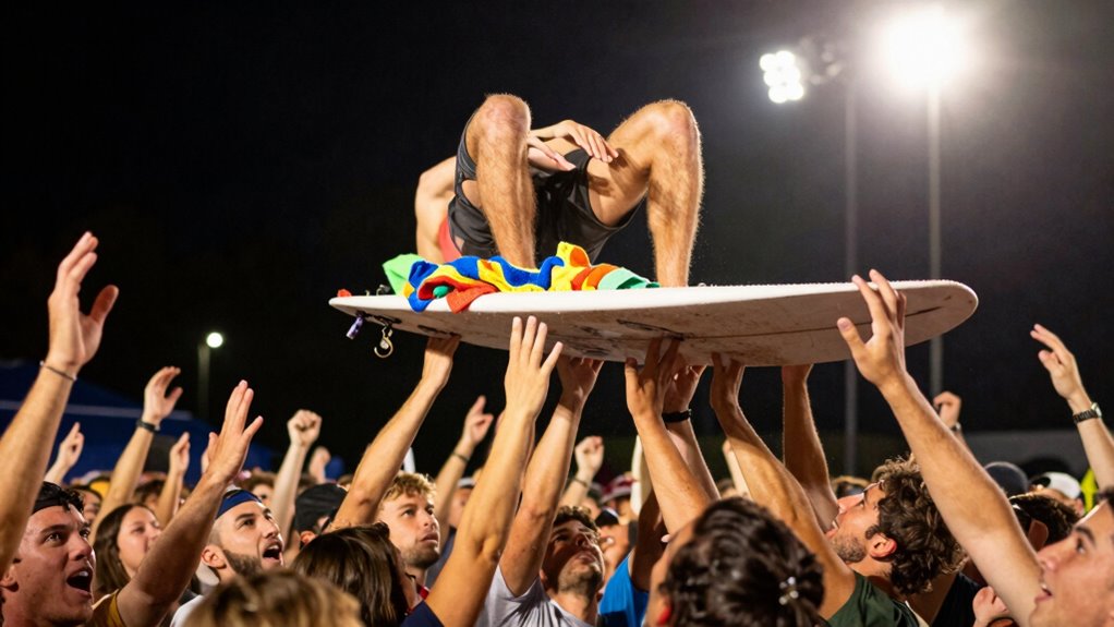 respect crowd surfing protocols