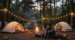 respectful campsite quiet hours