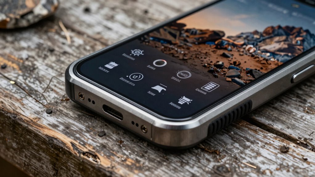 rugged phone battery camera