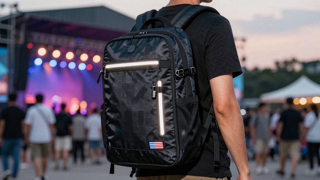 secure organized lightweight backpack