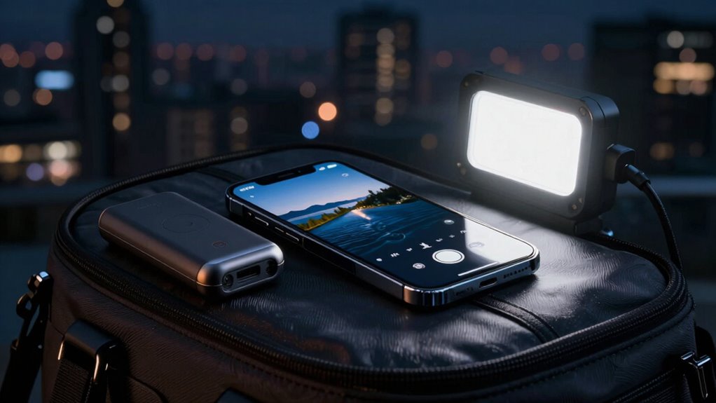 secure photos during filming