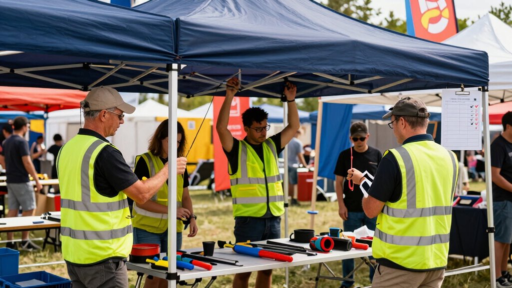 secure stabilize adjust double check