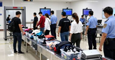 security delays at venues