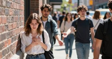 seek help and sit down