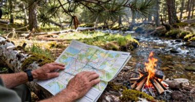 select campsite with experience