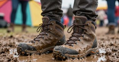 selecting durable festival footwear