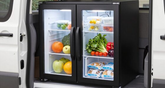selecting ideal van fridge