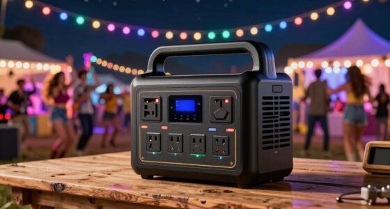 selecting suitable festival power stations