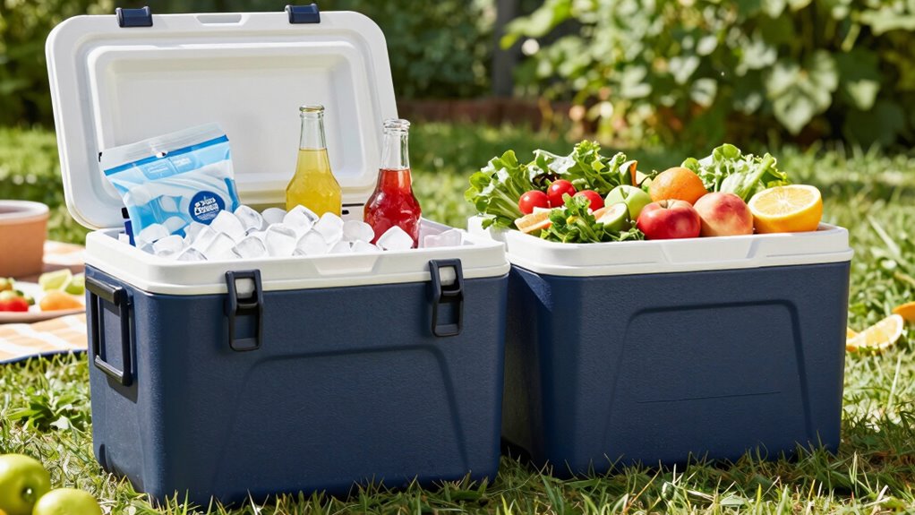 separate food and drinks