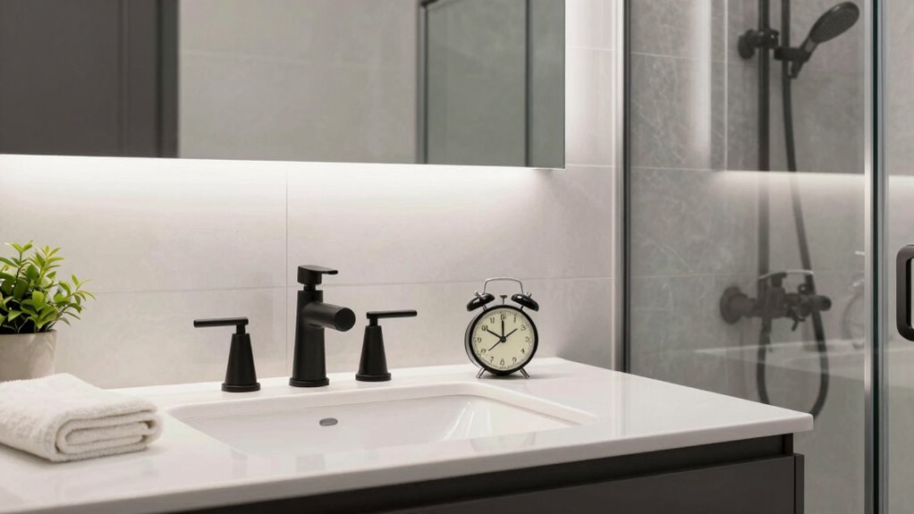 set bathroom timing limits