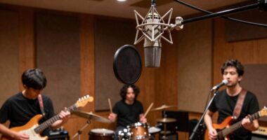 single microphone band recording