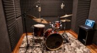 small room drum recording