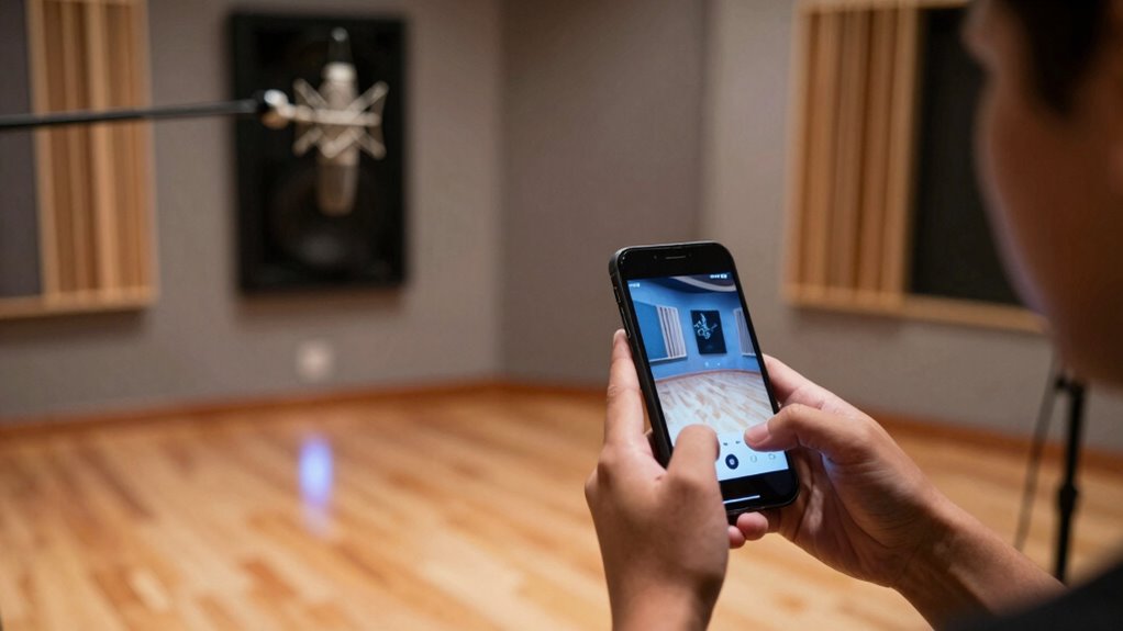 smartphone room frequency analysis