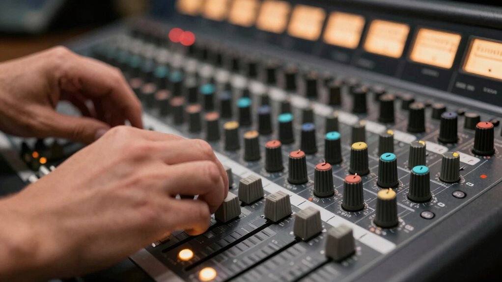 stop when sound feels natural